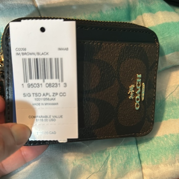 Coach Signature Rowan and Card Wallet - Picture 10 of 10